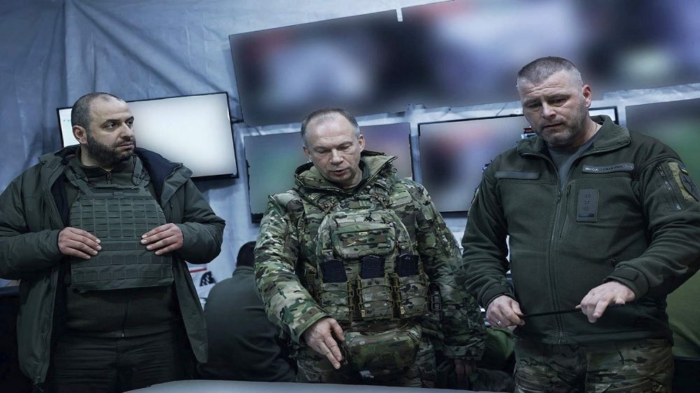 القائد الأعلى للجيش الأوكراني أولكسندر سيرسكي