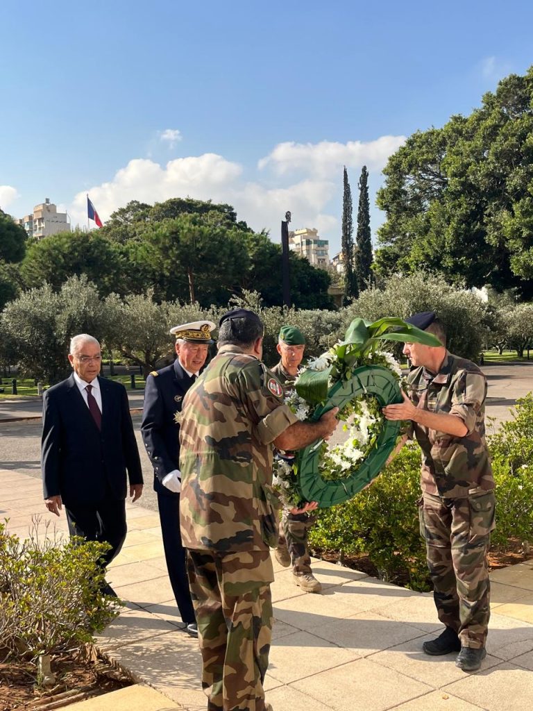 رئيس جوقة الشرف الفرنسية زار البطريرك الراعي وقائد الجيش وكرم شهداء الجيش الفرنسي رئيس جوقة الشرف الفرنسية زار البطريرك الراعي وقائد الجيش وكرم شهداء الجيش الفرنسي