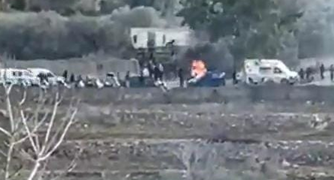 بالفيديو – غارة تستهدف سيارة في ياطر