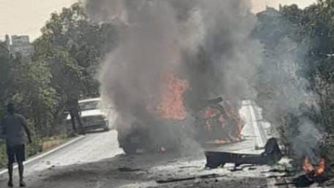 غارة على “رابيد” على طريق عام بلدة بريقع