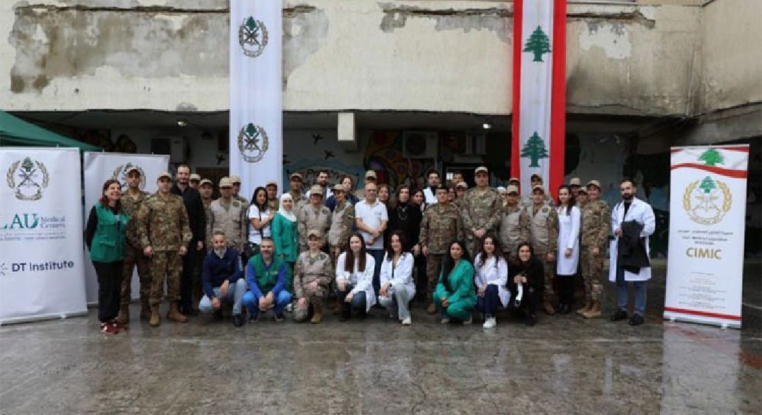 الجيش يقيم يومًا طبيًّا مجانيًّا للمواطنين في الضاحية الجنوبية