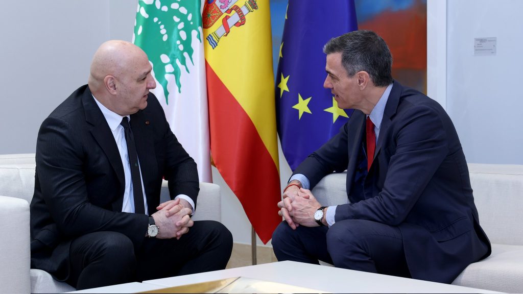 الرئيس عون خلال لقائه رئيس الوزراء الإسباني: نثمن دعم إسبانيا للبنان خصوصا دعمها المتواصل للجيش اللبناني