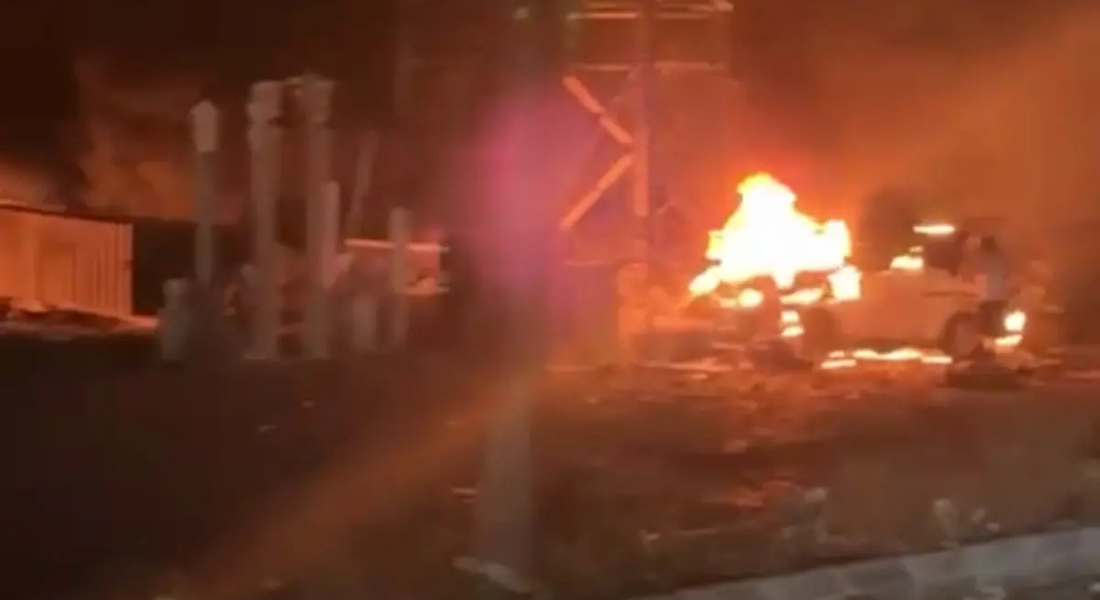 مسيّرة تستهدف سيارة على طريق المصيلح وسقوط إصابات