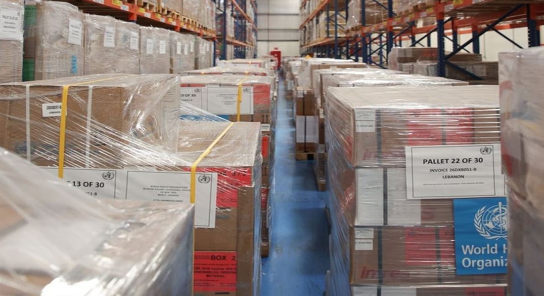 إمدادات طبية أساسية من دبي إلى لبنان  لدعم النازحين