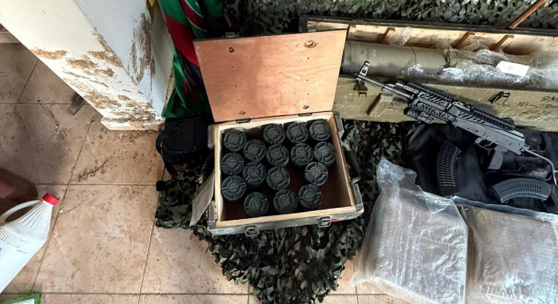 الجيش الاسرائيلي: عثرنا على وسائل قتالية تابعة “للحزب” في جنوب لبنان