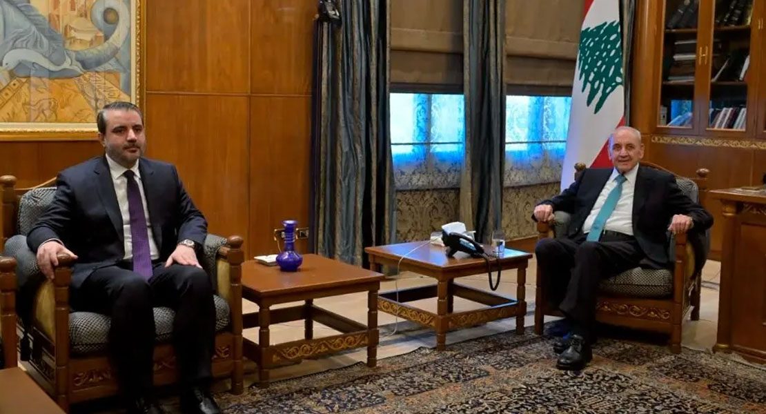 الشيباني بعد لقاء بري: لم نبحث ملف حزب الله