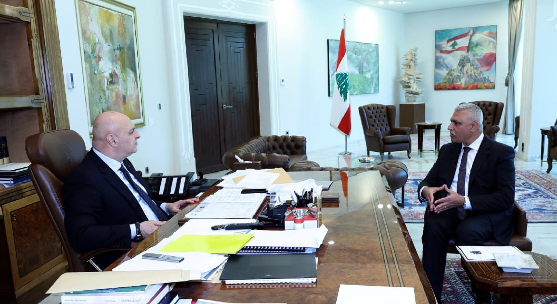الأوضاع الأمنية بين الرئيس عون والمدير العام للأمن العام