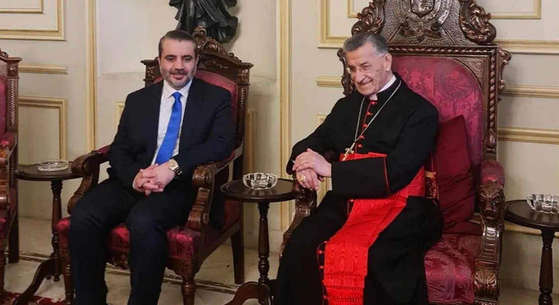 الشيباني من بكركي: نؤكد ضرورة التعايش بين الشعبين السوري واللبناني