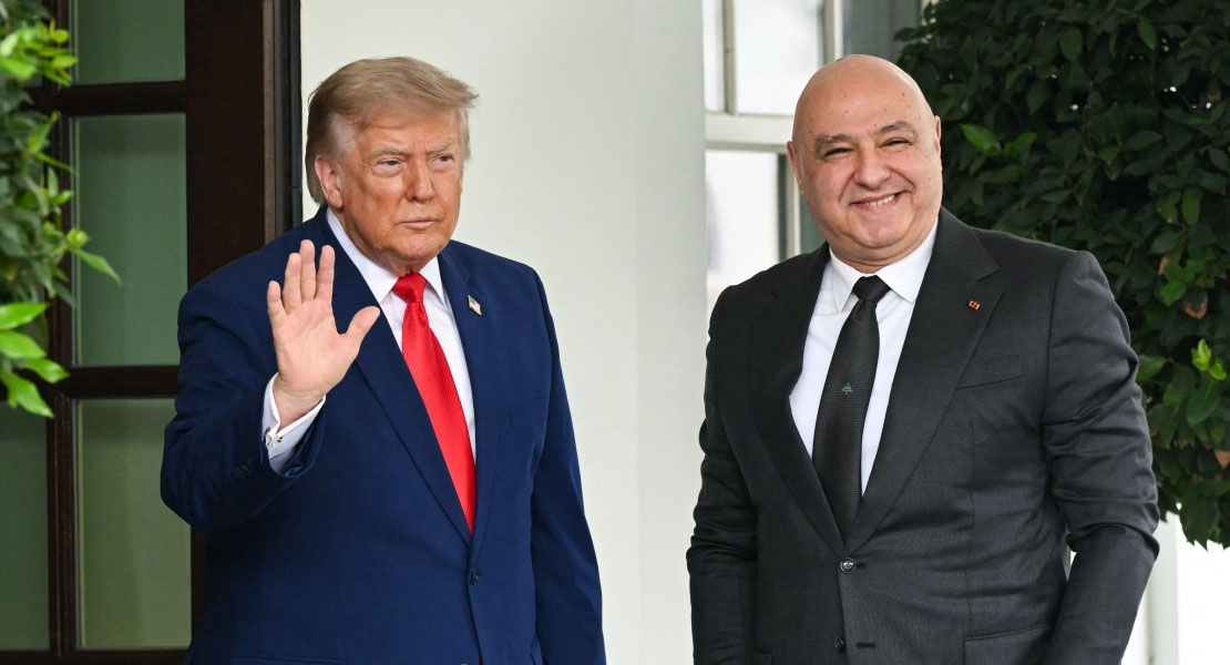 الرئاسة اللبنانية تكشف تفاصيل لقاء عون وترامب: الانسحاب الإسرائيلي ودعم الجيش في صلب المحادثات